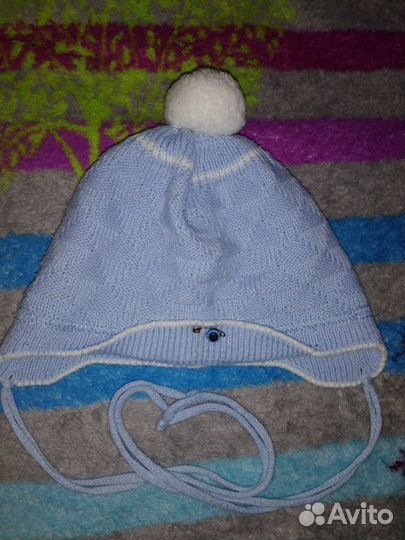 Шапка/чепчик/пинетки/носки для новорожденного (От