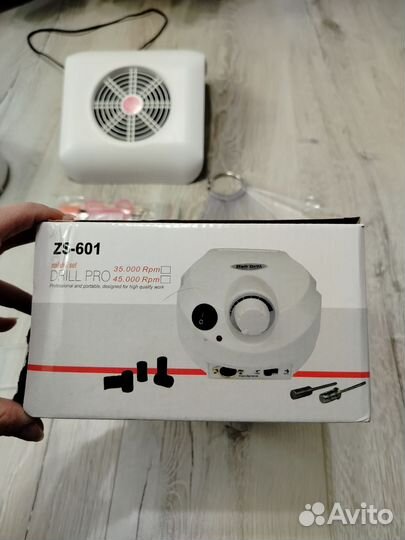 Аппарат для маникюра и вентилятор