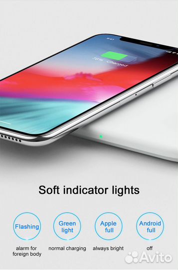 Беспроводное зарядное устройство baseus