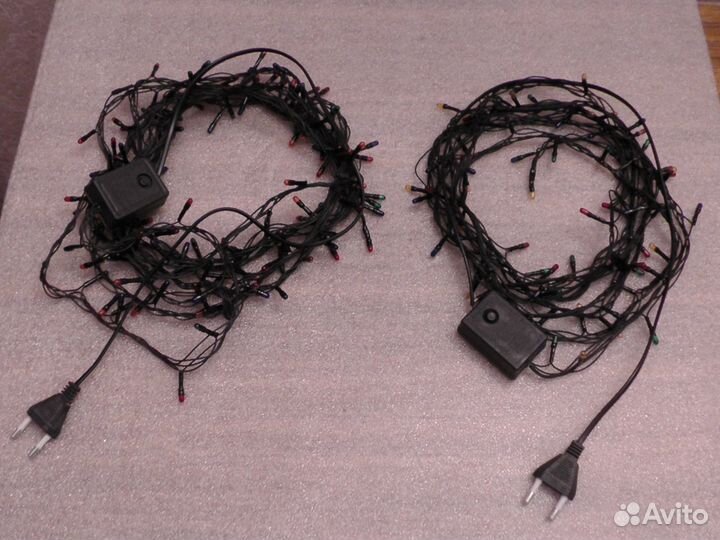 Гирлянда 140 ламп, 5 метров, цветная, 8 режимов