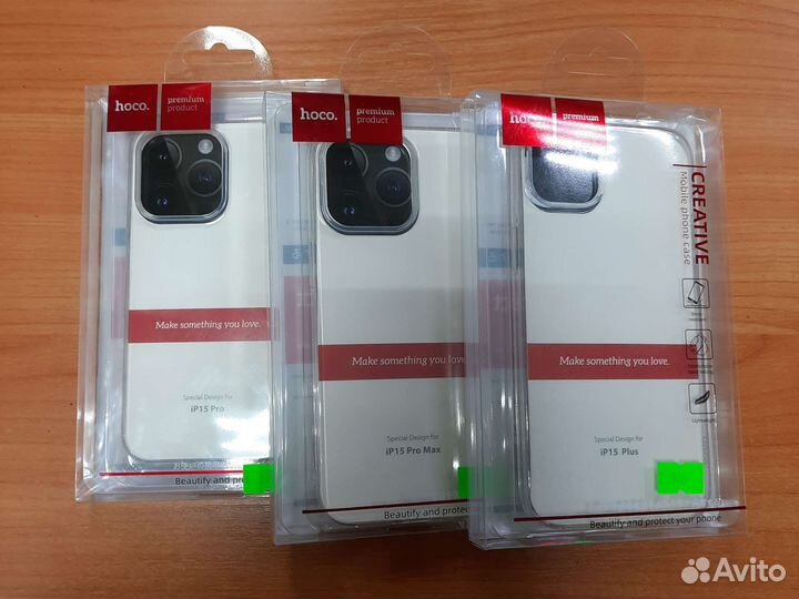 На iPhone 15, 15 Pro, 15 Pro Max - чехлы, стекла