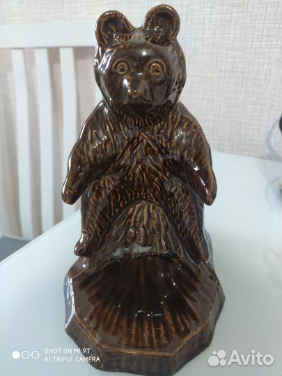 Мишка керамический