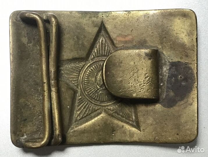 Пряжка ремня Советская армия латунь