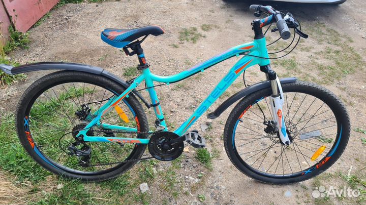 Велосипед женский алюминиевый miss stels