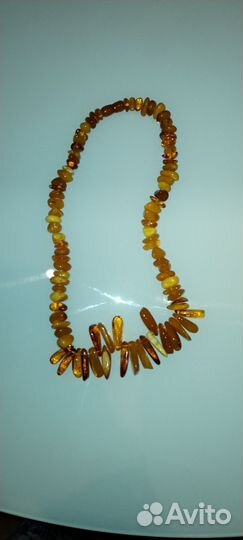 Янтарные бусы СССР