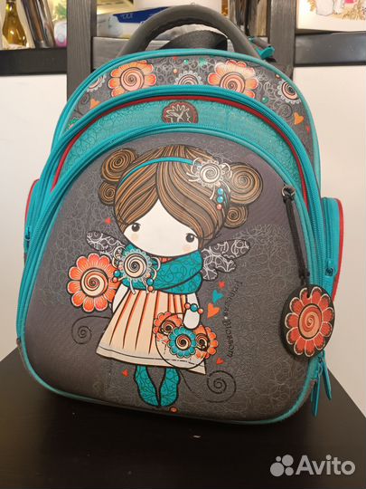 Рюкзак школьный для девочки бу