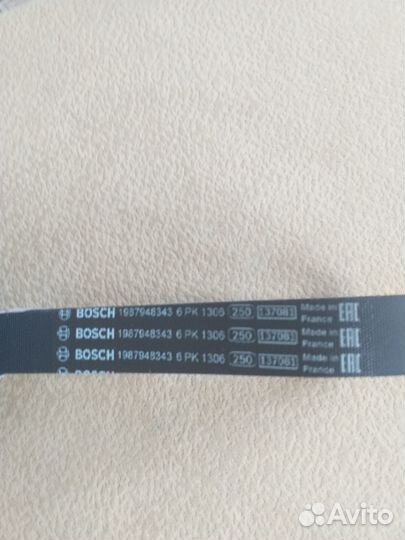 Ремень генератора на ford focus 2 bosch 6pk1306, 1