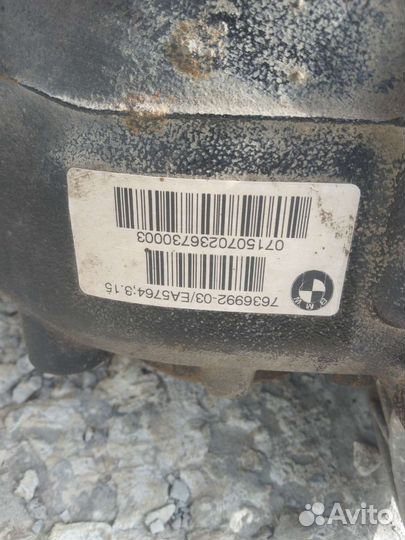 Задний мост на бмв f16 x6