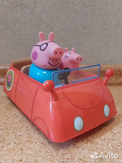 Автомобиль Свинки Пеппы + Две площадки