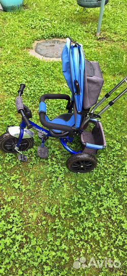 Велосипед с родительской ручкой