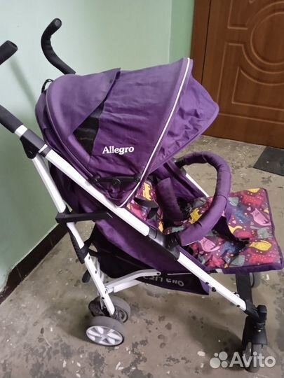 Коляска прогулочная трость бу