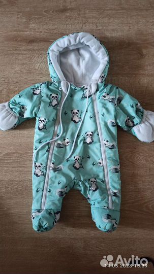 Комплект на выписку зимний