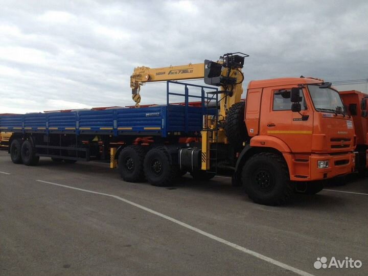 Полуприцеп бортовой Нефаз 9334, 2023