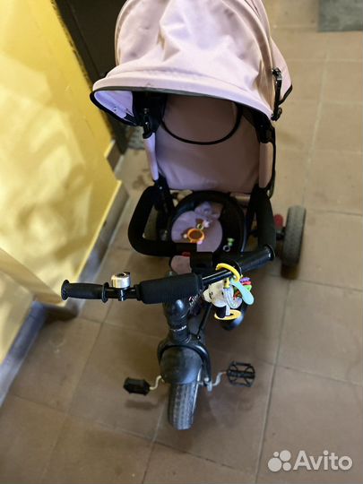 Велосипед детский с ручкой