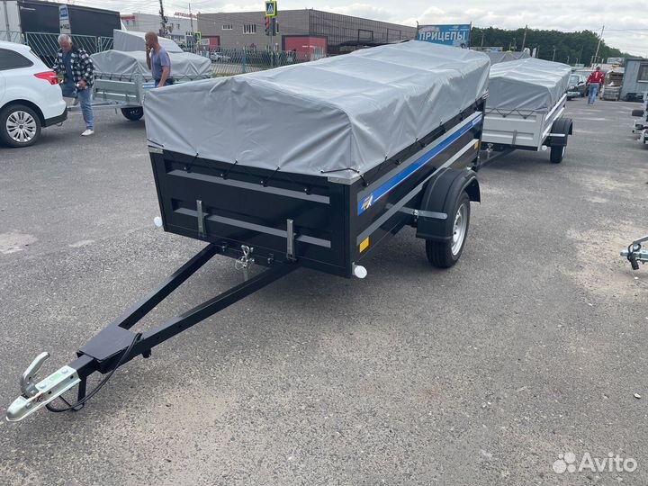 Прицеп 2,5х1,3 с тентом