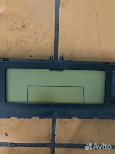 Citroen c4 grand picasso приборная панель