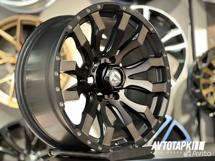 Диски литые R18 6x135 Ford Explorer Fuel Bronze