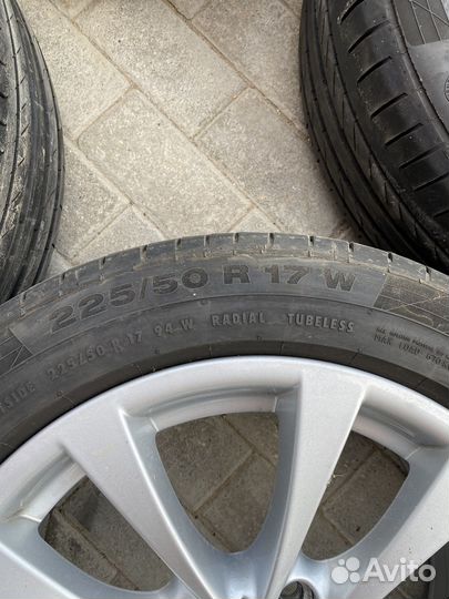 R17 Continental ContiSportContact 225/50, PCD 5x120 DIA 72.6