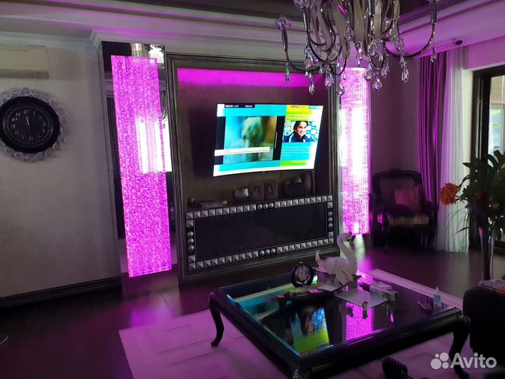 Пузырьковые панели,монопанели,водопады,колонны