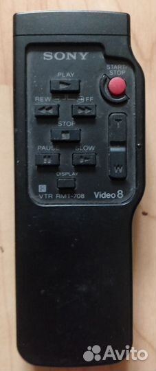 Пульт sony VTR RMT-708 (оригинал)