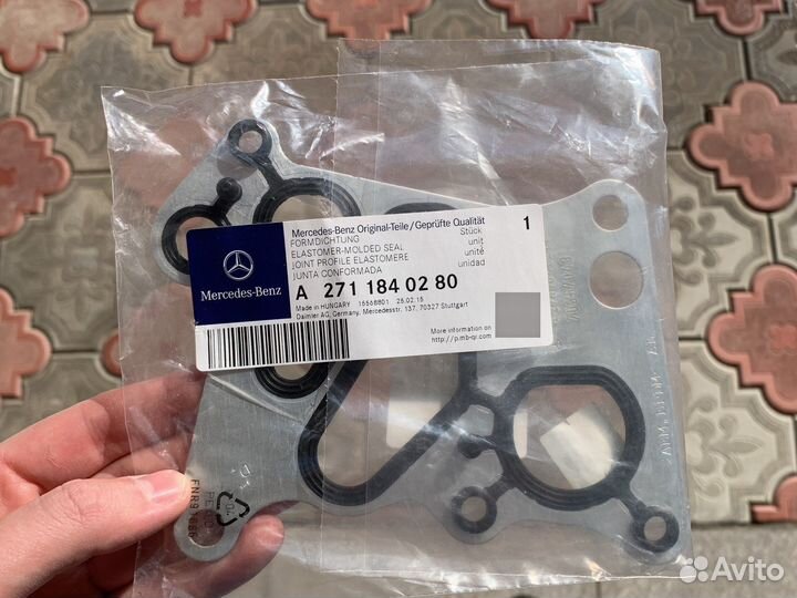 Прокладка масляного модуля Mercedes-Benz