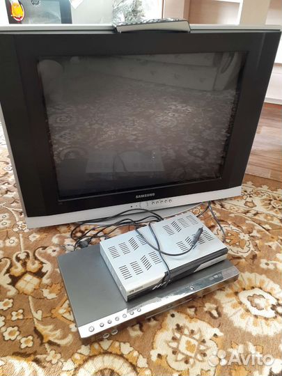 Телевизор, dvd, приставка триколор, саббуфер