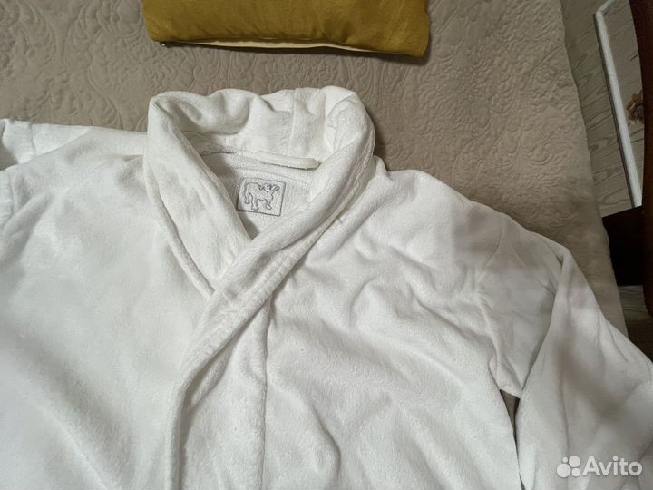 Халат махровый белый мужской 52 54 Турция