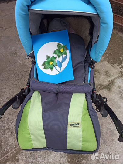 Зимний конверт для коляски(санок) Womar zaffiroБу