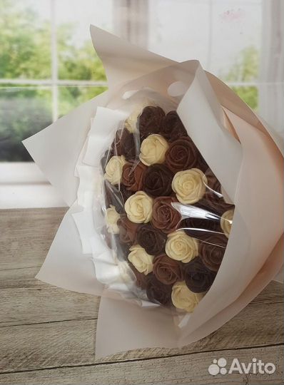 Шоколадные розы
