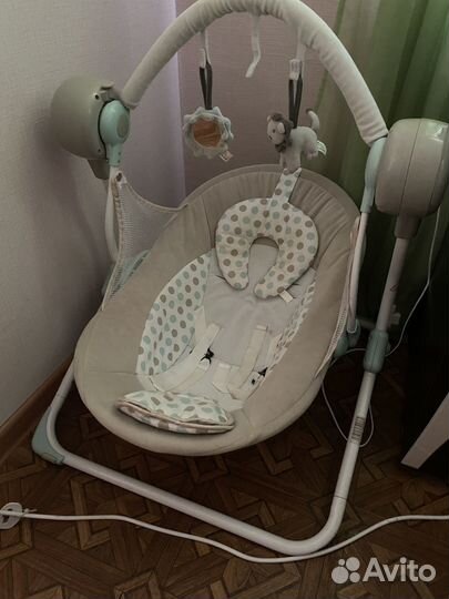 Детские электронные качели