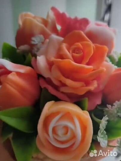 Букеты из мыла, индивидуально, ярко и красиво