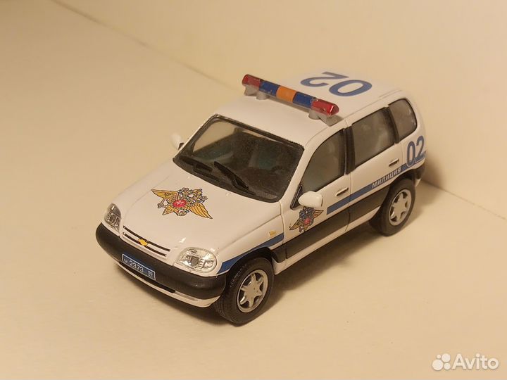 Шевроле Нива 1:43 милиция хонгвелл
