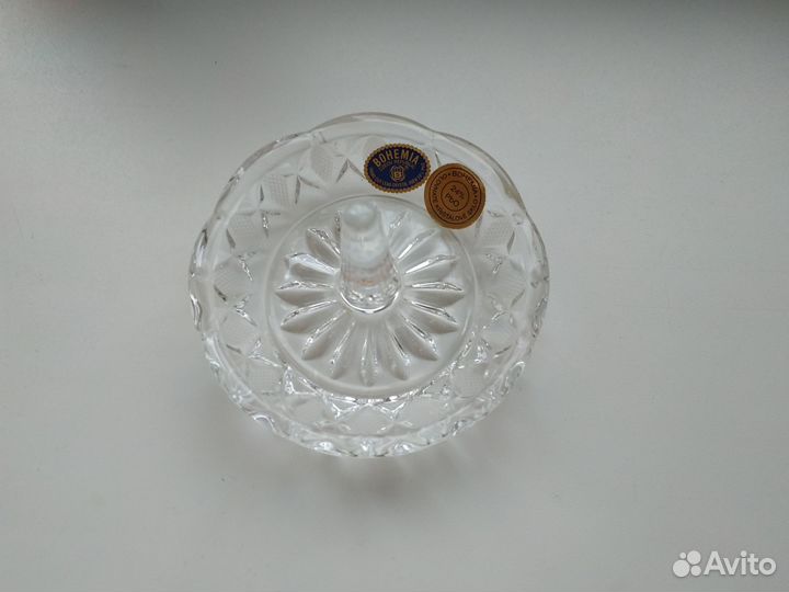 Подставка для колец хрусталь Bohemia Богемия