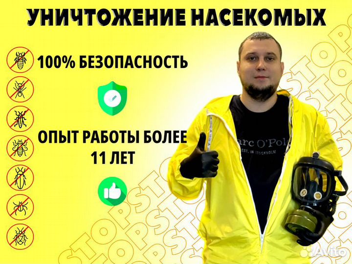 Уничтожение тараканов