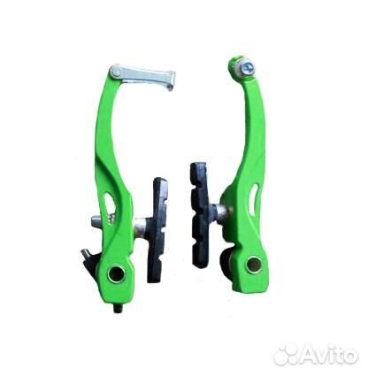 Тормоза v-brake с колодками на велосипед. ремонт