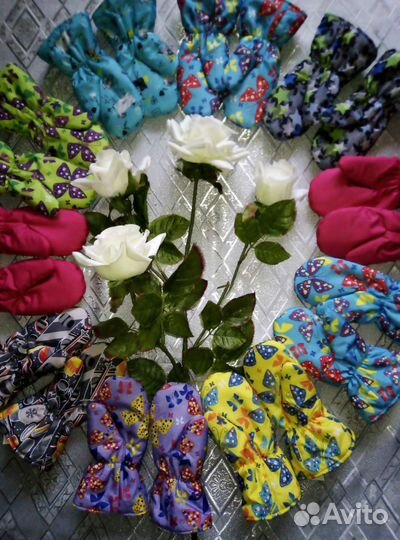 Варежки непромокаемые детские для девочки