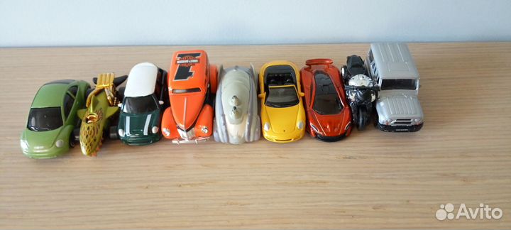 Машинки металлические модельки