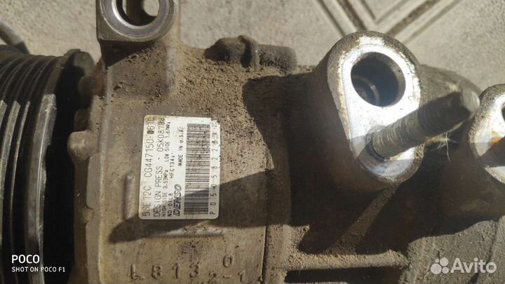 Компрессор кондиционера Е211 (3,2л) 2004г