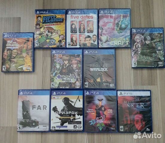Игры для PlayStation 4 и 5 (есть редкие)