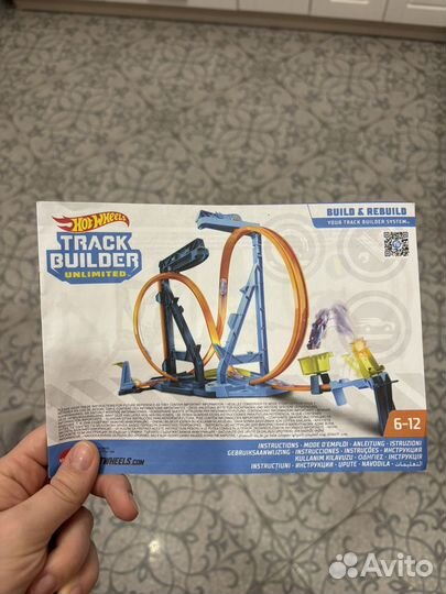 Hot wheels трек бесконечная петля