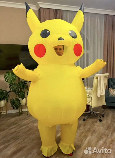 Аренда костюма Пикачу, супермен, качок