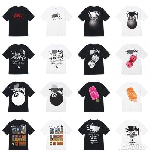 Футболки stussy