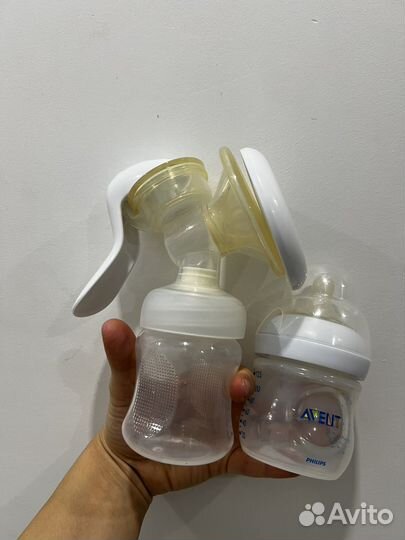 Молокоотсос avent ручной