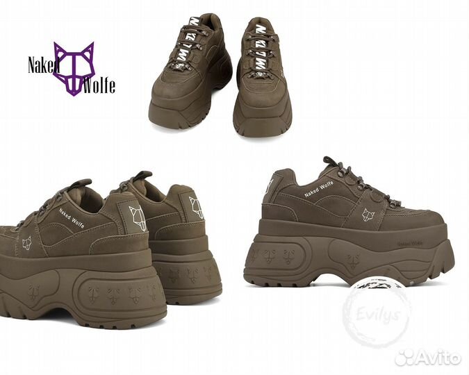 Кроссовки Naked Wolfe - Sinner Chocolate