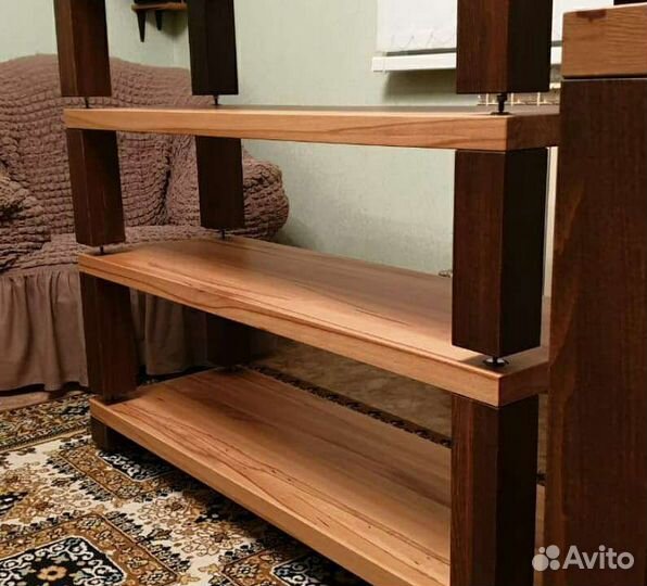 Стойка большая из массива для аппаратуры