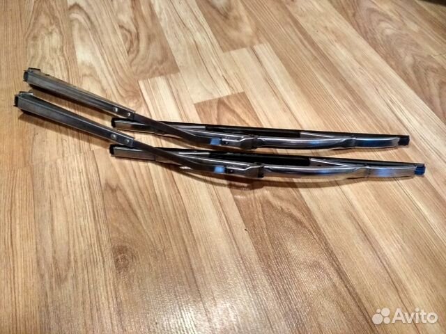 Дворники хромированные