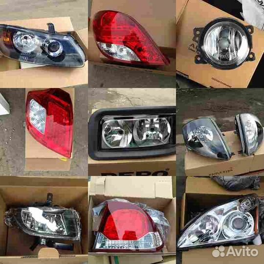 Cтекло фары противотуманной LR (линза) для audi A6