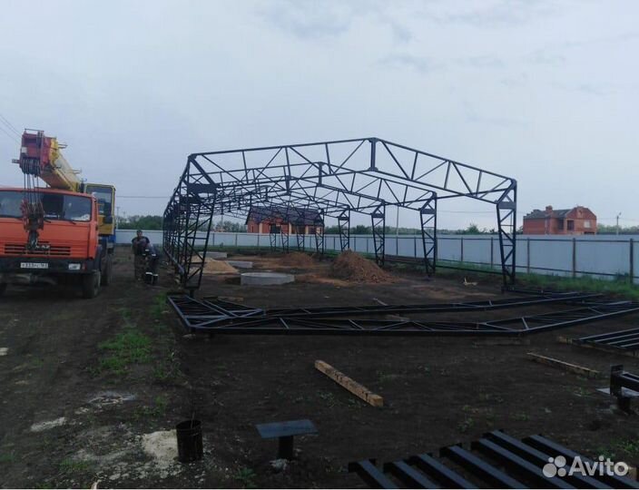 Строительство ангаров.Быстровоизводимых зданий