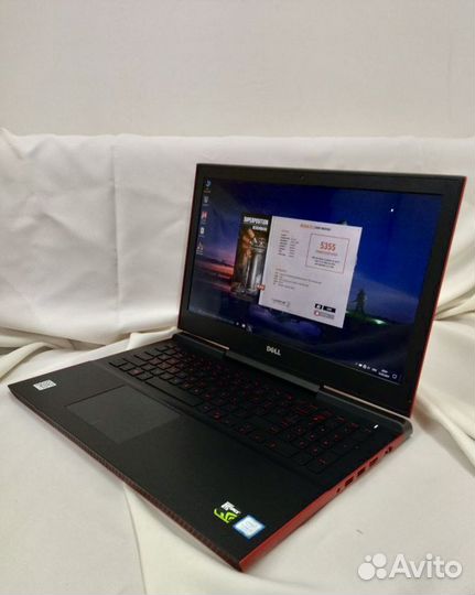 Игровой ноутбук Dell 7567 i5 GTX 1050 TI