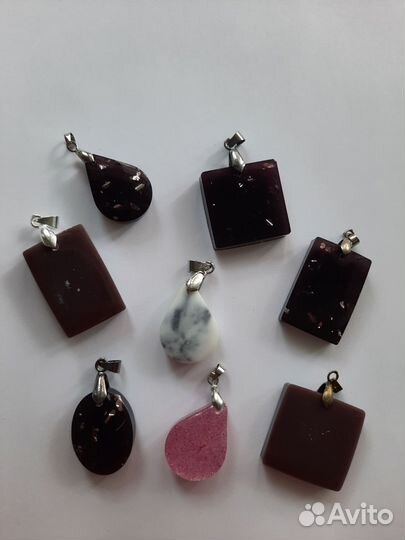 Подвески/кулоны из эпоксидной смолы